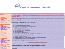 Tablet Screenshot of oceanbiz.net